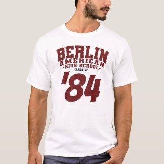 Camiseta BERLIN Turma da American High School de