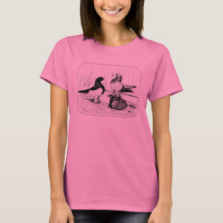 Camiseta Berliner Tumbler Pigeon Trio 1980