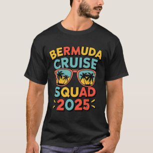 Camiseta Bermuda Cruise 2025 Férias Correspondentes à Famíl