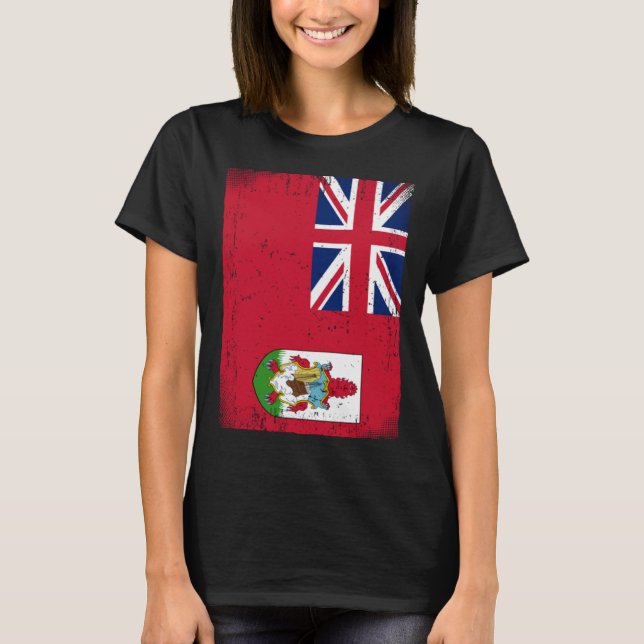 Camiseta Bermudan Flag Bermuda (Frente)