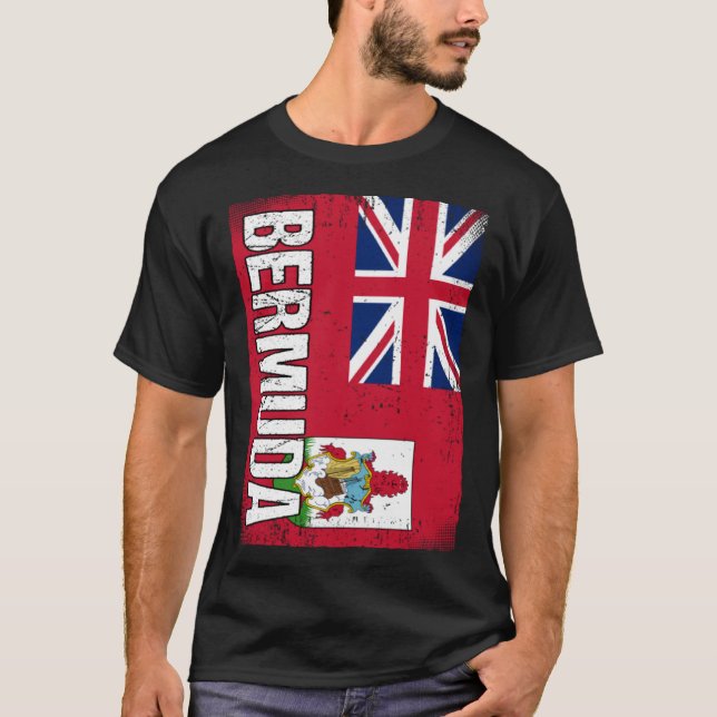 Camiseta Bermudan Flag Bermuda 1 (Frente)