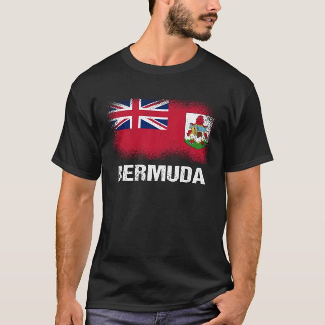 Camiseta Bermudan Flag Bermuda 2 (Frente)