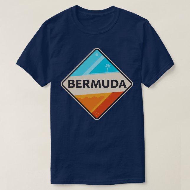 Camiseta Bermudas (Frente do Design)
