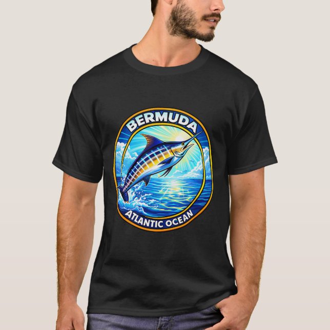 Camiseta Bermudas - Oceano Atlântico (Frente)