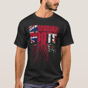 Camiseta Bermudian Roots Bermuda Heritage Flag