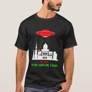 Camiseta Bern Invasion Retro Gaming Com Ufo