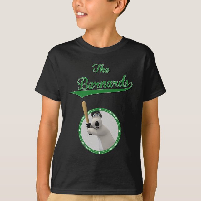 Camiseta Bernard Bear Baseball Merchandise (Frente)