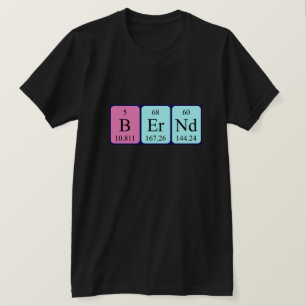 Camiseta Bernd periódico mesa