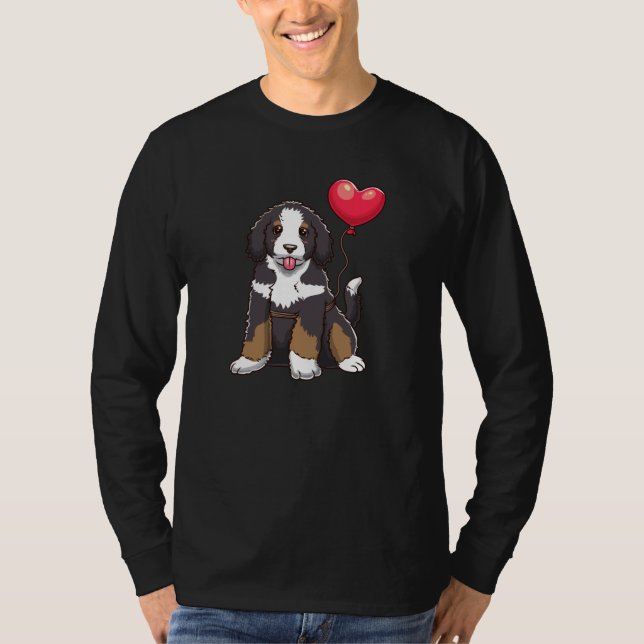 Camiseta Bernedoodle Dog Gift Idea (Frente)