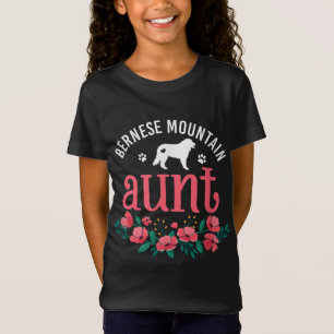 Camiseta Berner Aunt Gifts Mulheres Cute Dog Proprietário C