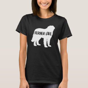 Camiseta Berner Girl Funny Bernese Mountain Owner Lover