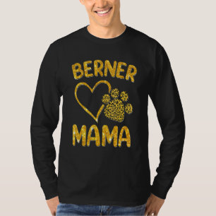 Camiseta Berner Mama Bernese Mountain Dog Apresenta Mãe Mam