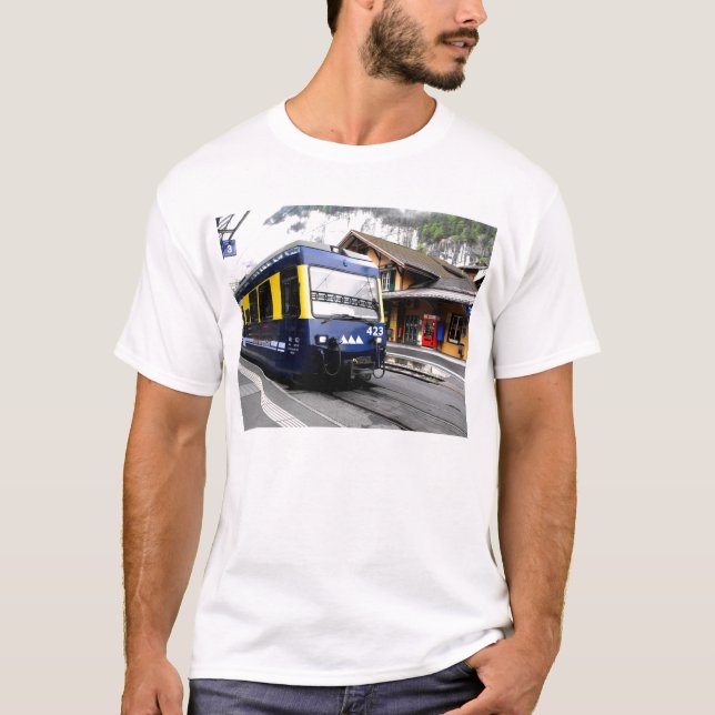 Camiseta Berner Oberland bahn na Suiça (Frente)
