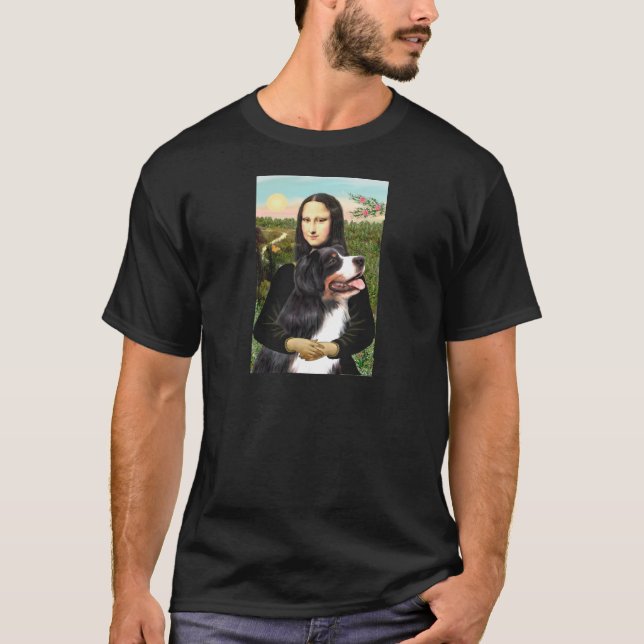 Camiseta Bernês - Mona Lisa (Frente)