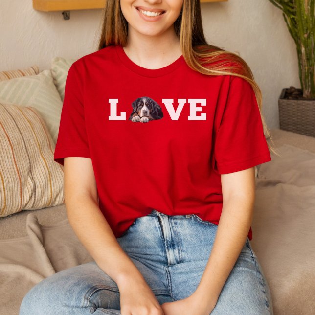 Camiseta Bernese Lovers Mom, Bernese Mountain Dog T-Shirt (Criador carregado)