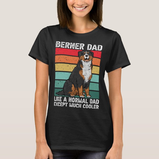 Camiseta Bernese Mountain Dog Berner Dad (Frente)