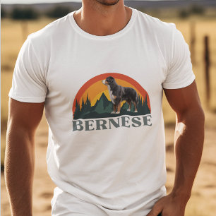 Camiseta Bernese Mountain Dog Dift Retro Dog Lovers
