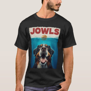 Camiseta Bernese Mountain Dog Jowls É Um Animal Adorável Cl