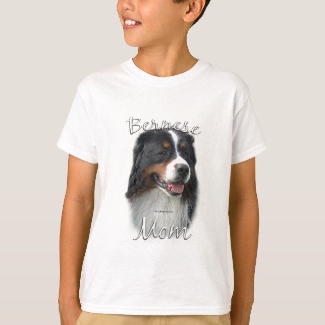Camiseta Bernese Mountain Dog Mãe 2 (Frente)