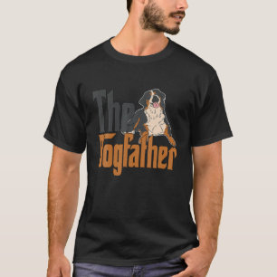 Camiseta Bernese Mountain Dog Pai Cachorro Cachorro Cachorr