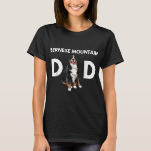 Camiseta Bernese Mountain Dog Pai Pai Engraçado Bernese Mou