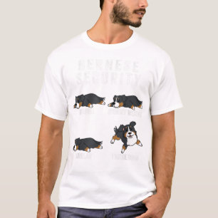 Camiseta Bernese Mountain Dog Segurança Cachorro Engraçado 