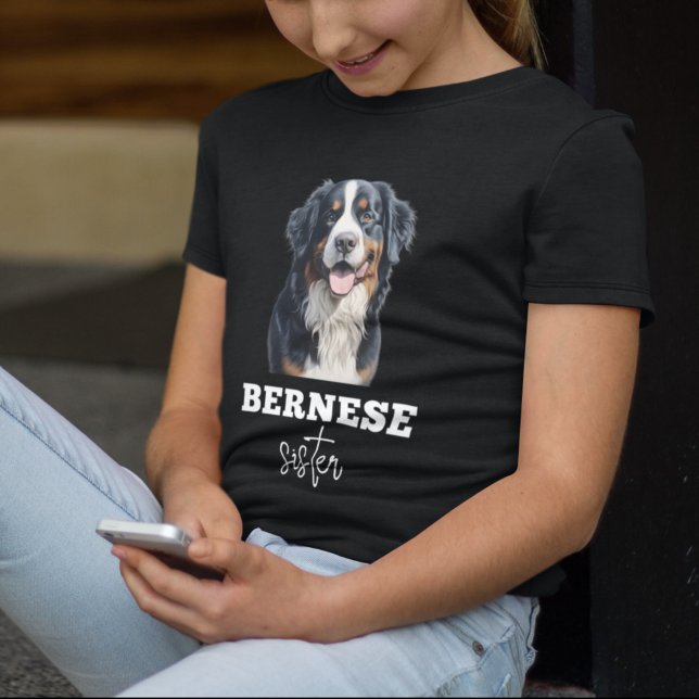 Camiseta Bernese Mountain Dog T-Shirt for Girls (Criador carregado)