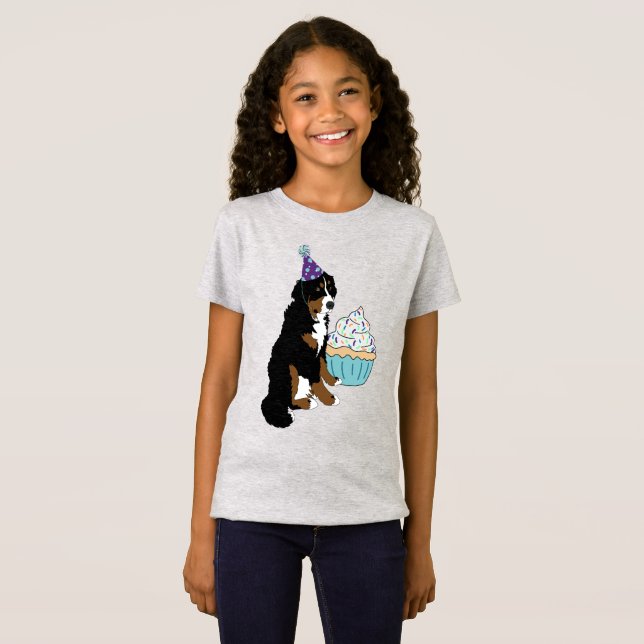 Camiseta Bernese Mountain Dog Tshirt (Frente Completa)