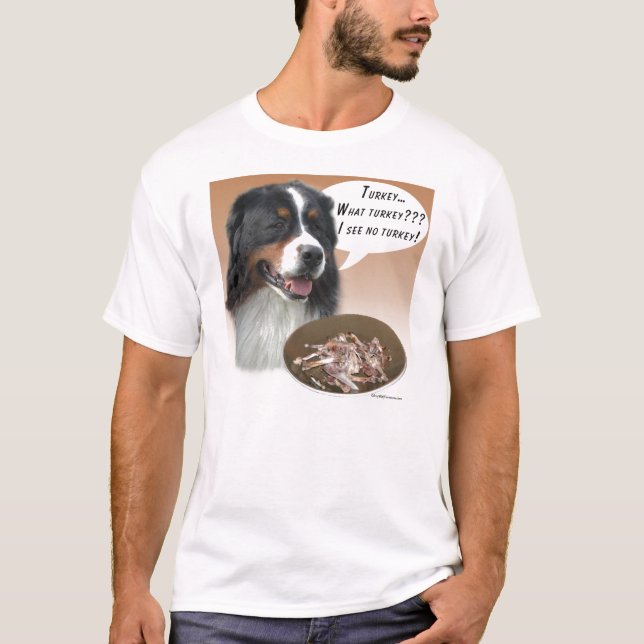 Camiseta Bernese Mountain Dog Turquia (Frente)