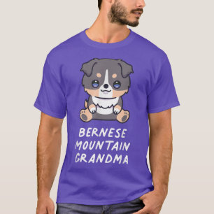 Camiseta Bernese Mountain Grandma Kawaii Cachorro Proprietá