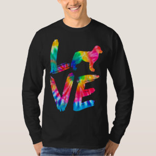 Camiseta Bernese Mountain Tie Dye Amor Cachorro Mãe Pai