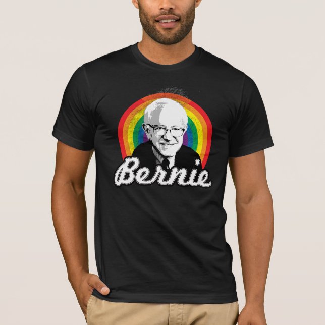Camiseta Bernie Arco-íris (Frente)
