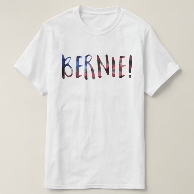Camiseta bernie Sanders (Frente do Design)