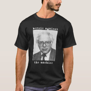 CAMISETA BERNIE SANDERS 2020 CONTRA A MÁQUINA PUNK ROCK