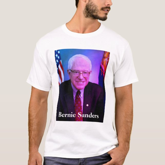 Camiseta Bernie Sanders, Congressista, Senador, Presidente  (Frente)