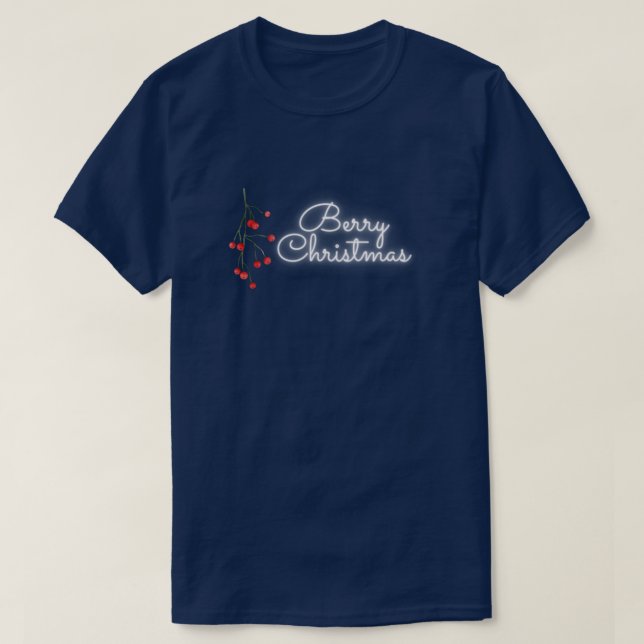 Camiseta Berry Christmas (Frente do Design)