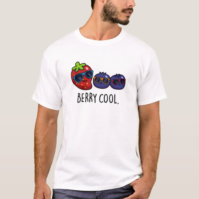 Camiseta Berry Legal ny Strawberry Blueberry Pun (Frente)