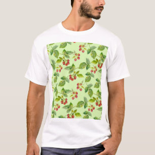 Camiseta Berry Saudável: Antecedentes De Framboesa Sem Cost