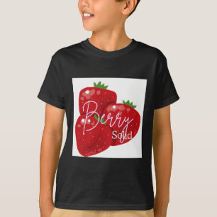 Camiseta Berry Solid Sticker