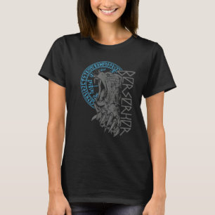 Camiseta Berserk Bear Warrior Odin Executa Norse Compass Vi