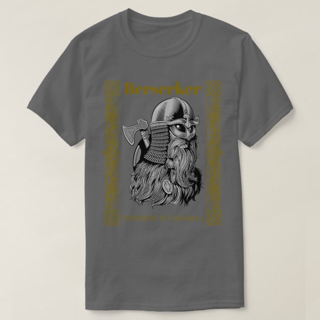 Camiseta Berserker Viking (Frente do Design)