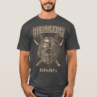 Camiseta Berserker Viking Norse Pagan Bear Warrior