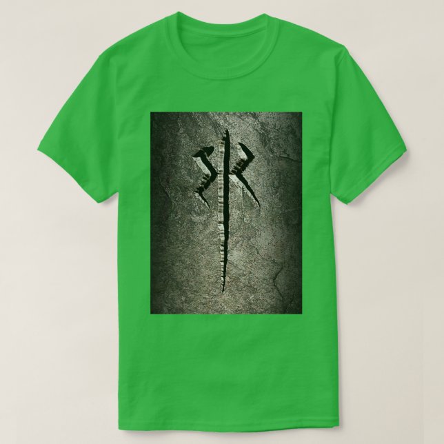 Camiseta Berserkers Rage stone gravado (Frente do Design)