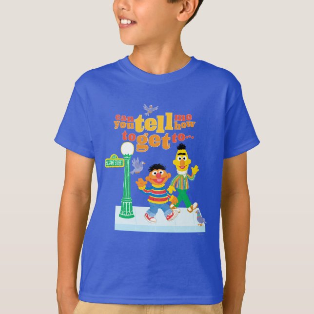 Camiseta Bert e Ernie Directions (Frente)