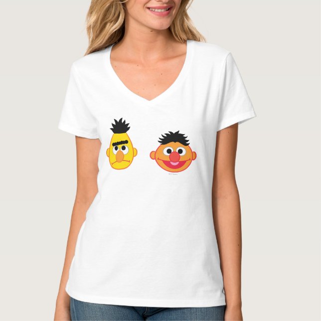 Camiseta Bert & Ernie Emojis (Frente)