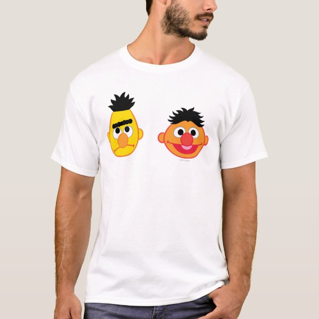 Camiseta Bert & Ernie Emojis (Frente)