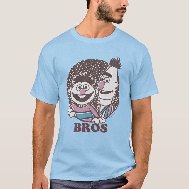 Camiseta Bert & Ernie | Irmãos (Frente)