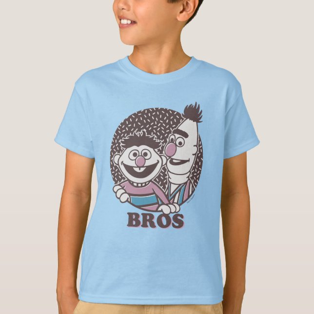 Camiseta Bert & Ernie | Irmãos (Frente)