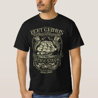 Camiseta Bert Grimm World Famous Tattoo Studio 1954
