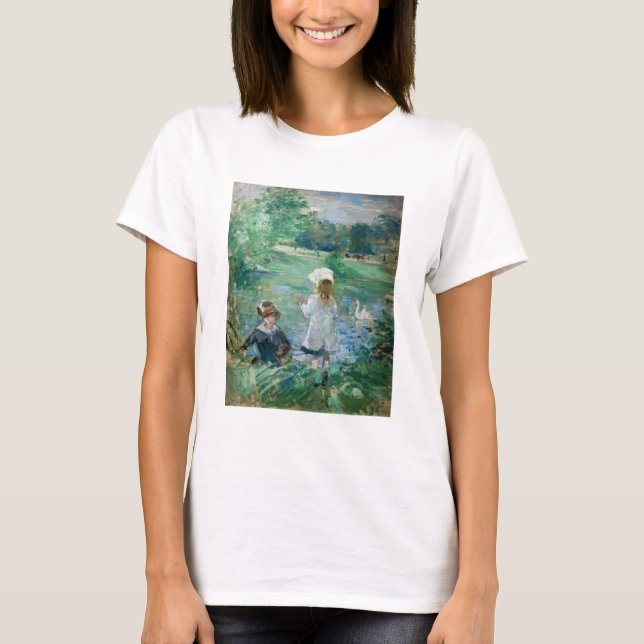 Camiseta Berthe Morisot - Ao lado de um lago (Frente)